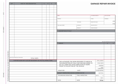 Garage Repair Invoices - House Plans-and-Designs